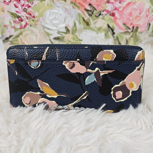 Kate Spade Zip Around Wallet Briar Lane Paper Rose - Picture 4 of 15